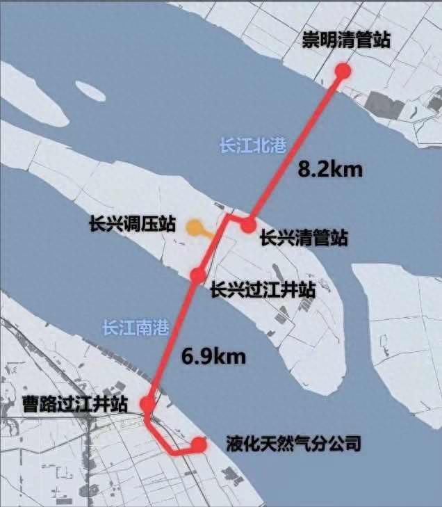 不需再用槽罐車運輸液化天然氣上島,上海長興島迎來管道天然氣時代