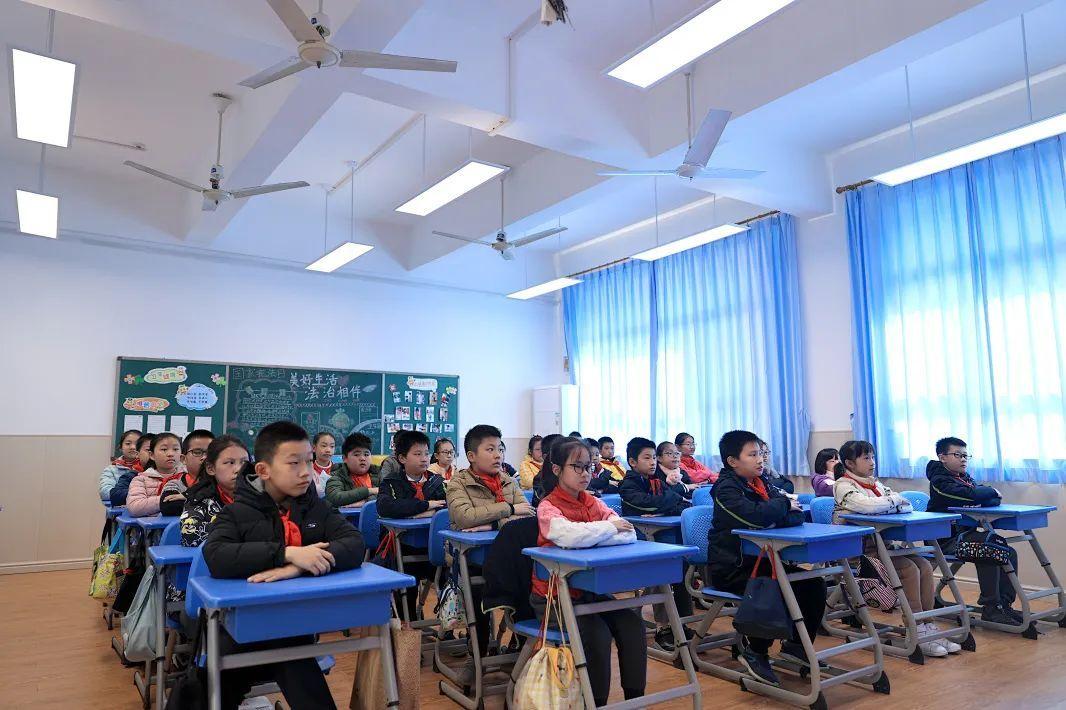 楊浦校園更明亮了!照明升級為孩子的“明眸”保駕護航