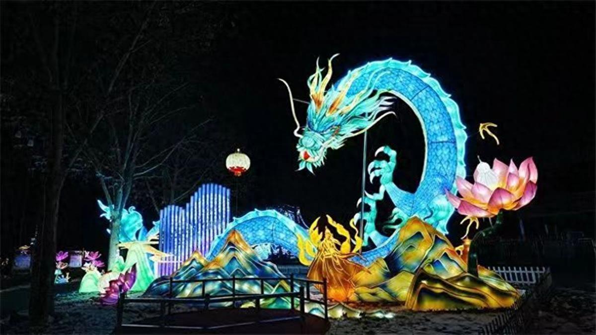 淄博花燈穿越千年點亮盛世