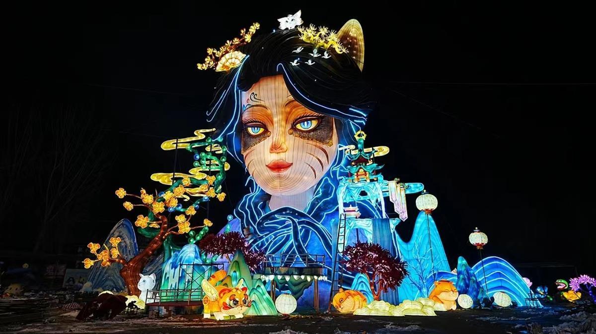 淄博花燈穿越千年點亮盛世