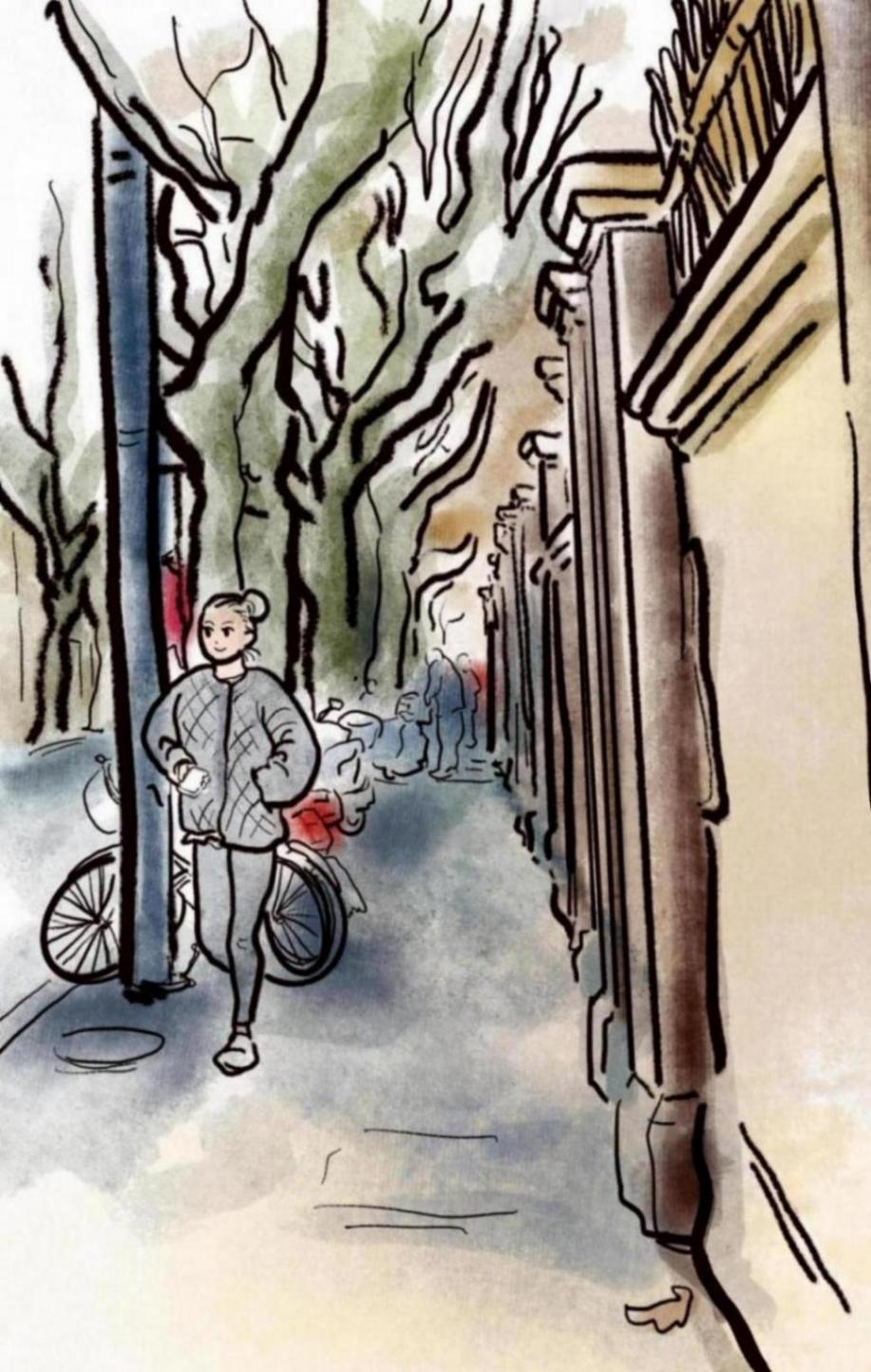 舊貌換新顏的沿街“紅房子”,滿眼都是風情