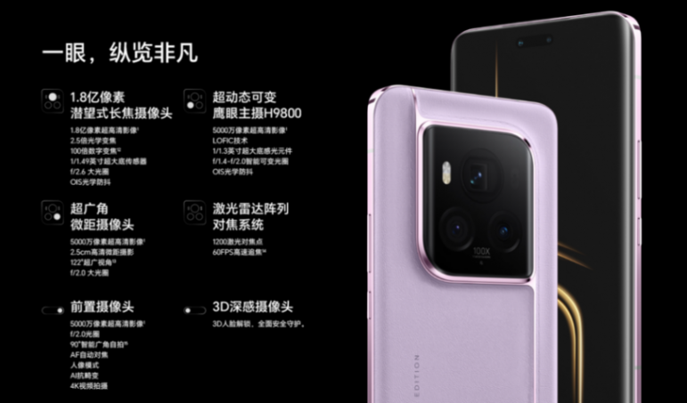 搭載單反級超動態鷹眼相機 榮耀Magic6 至臻版你的出游優選手機