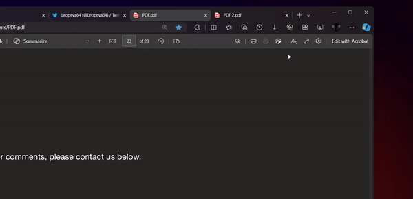 微軟Edge瀏覽器內(nèi)置PDF閱讀器將迎新特性:自動(dòng)生成關(guān)鍵詞