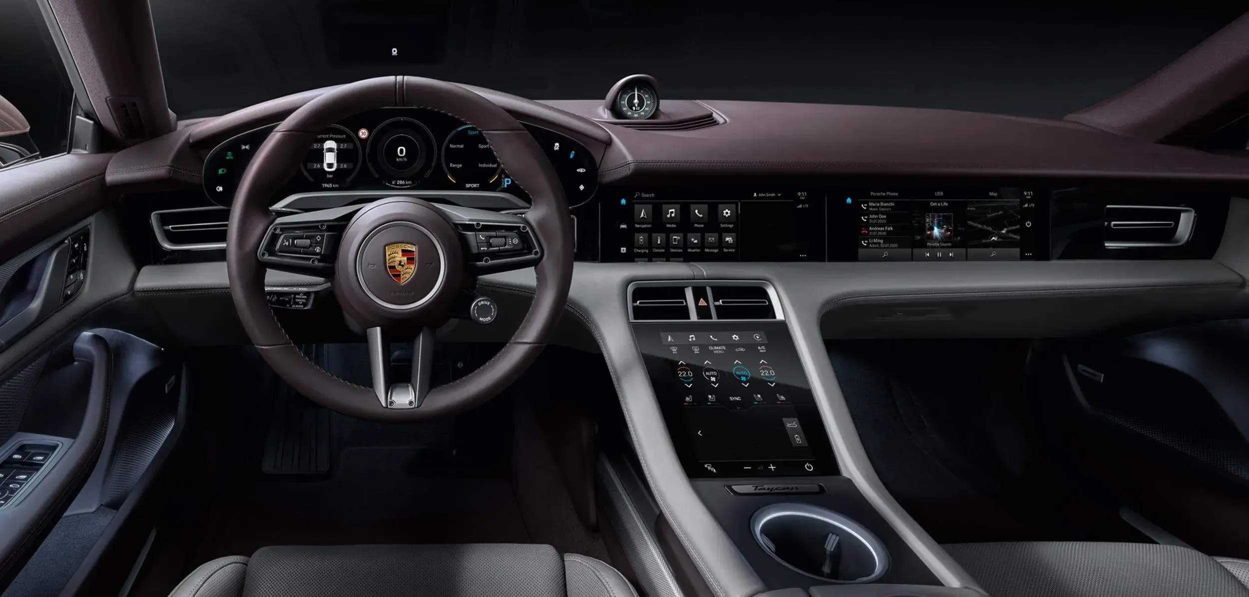 小米SU7與保時捷Taycan對比