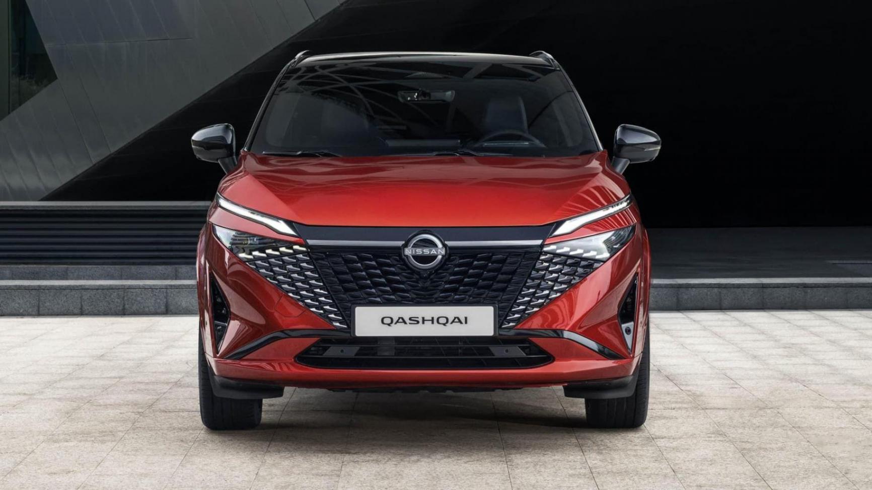 2025款日產逍客中期改款車型亮相:重新設計前臉