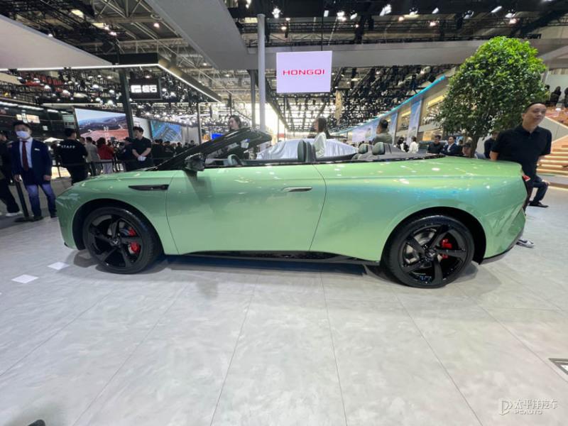 2024北京車展:紅旗EH7敞篷版首發亮相