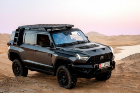 猛士917亮相中東,硬核實力彰顯東方豪華電動越野魅力