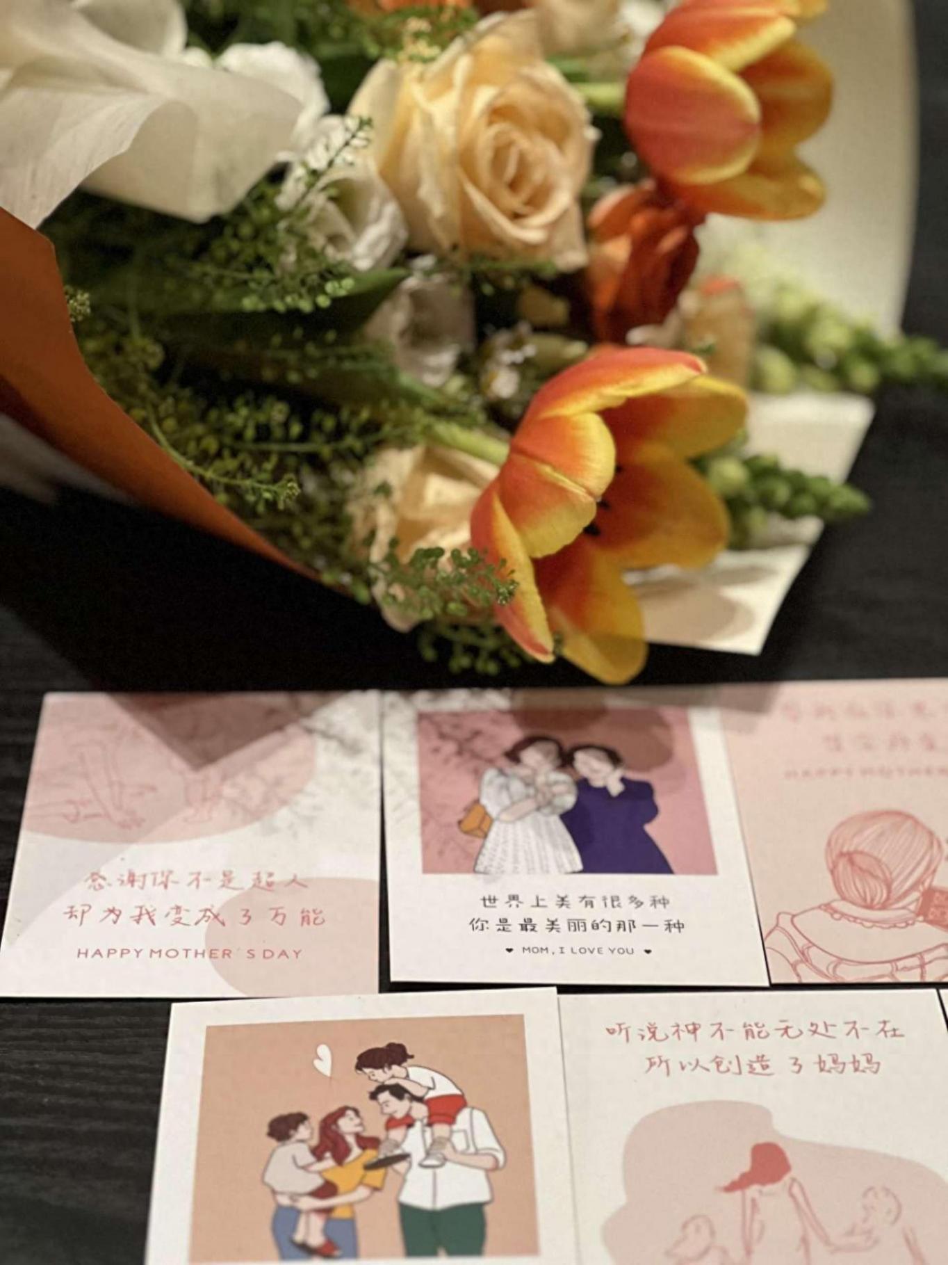 花藝“小確幸”給母親,商圈有“寧”更溫情