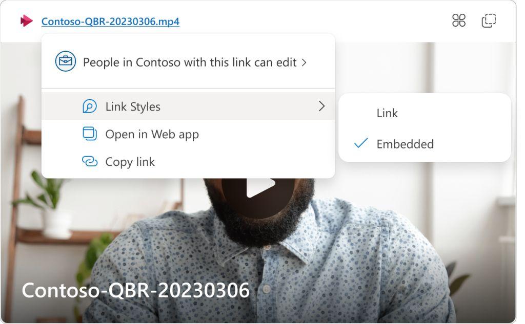 微軟測試Outlook新特性:可在郵件中嵌入和播放Stream視頻
