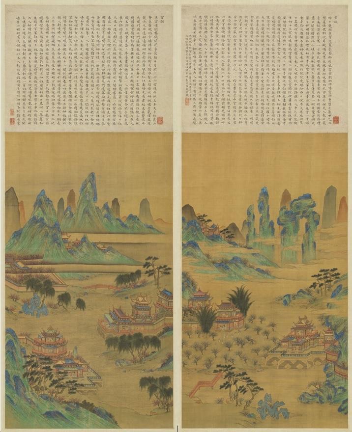 臺北故宮博物院“人氣國寶展”換新,聚焦宮闕建筑