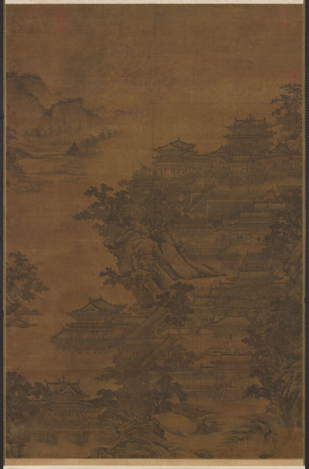 臺北故宮博物院“人氣國寶展”換新,聚焦宮闕建筑