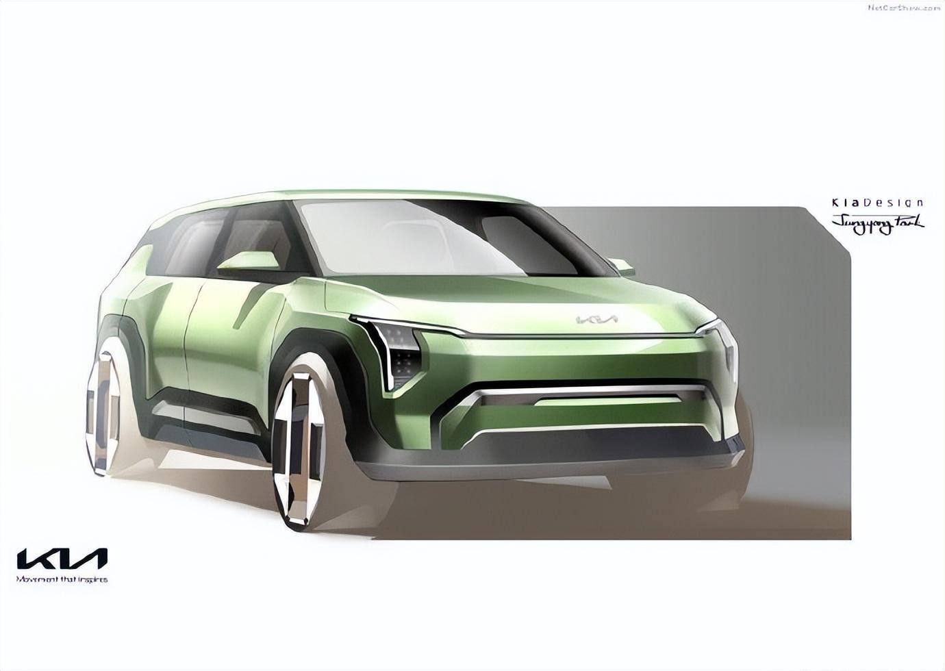 600km續航?定價會是多少?起亞EV3官圖發布!