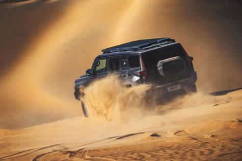 只為用戶安全滿意,猛士穿越80公里沙漠無人區緊急救援