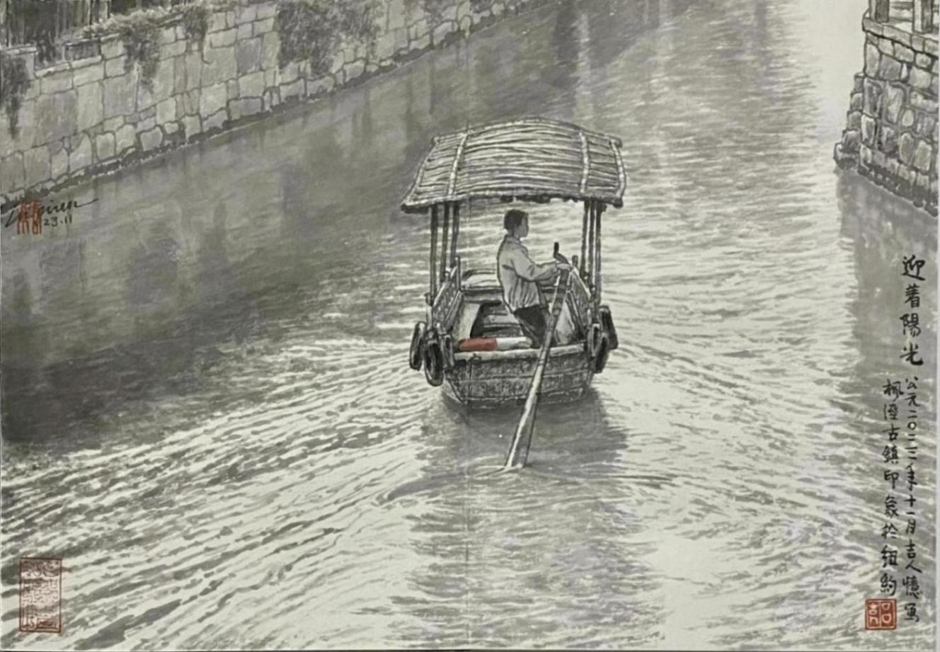 上海劉海粟美術館展八旬呂吉人80件畫作