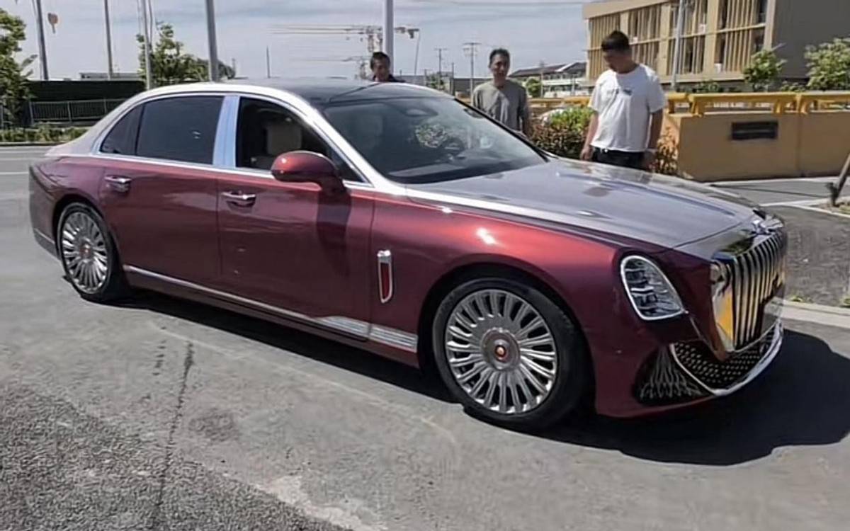 中國(guó)人自己的“賓利”、“勞斯萊斯”!紅旗國(guó)雅實(shí)車(chē)到店,或售110萬(wàn)起