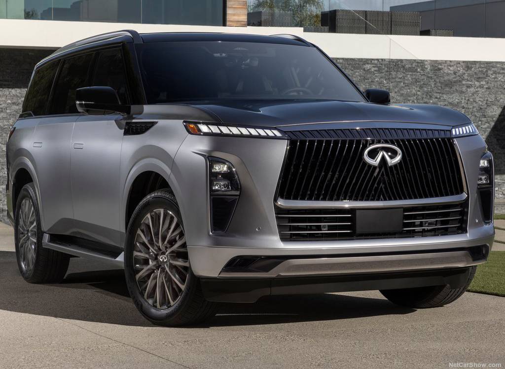 長超5.3米全尺寸SUV,搭3.5T V6,7/8座可選,年底引入,或80萬起售 Infiniti-QX80-2025-1024-01
