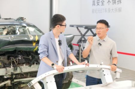 高空摔完還得接受拆車考驗 星紀(jì)元ET真安全不懼拆