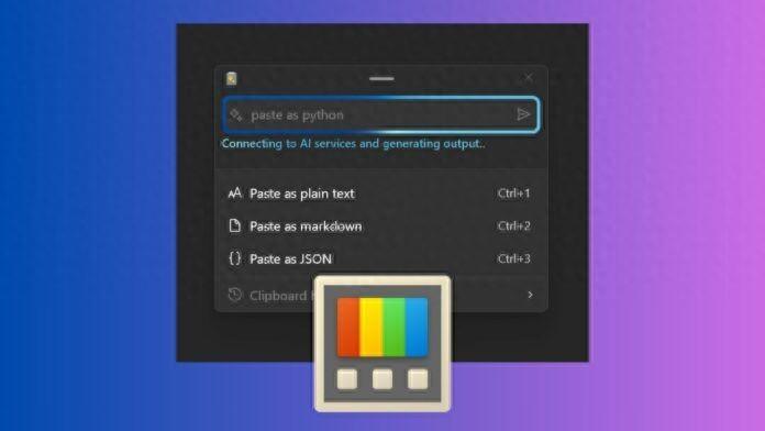 微軟發布PowerToys 0.81.1:修復“高級粘貼”AI功能BUG