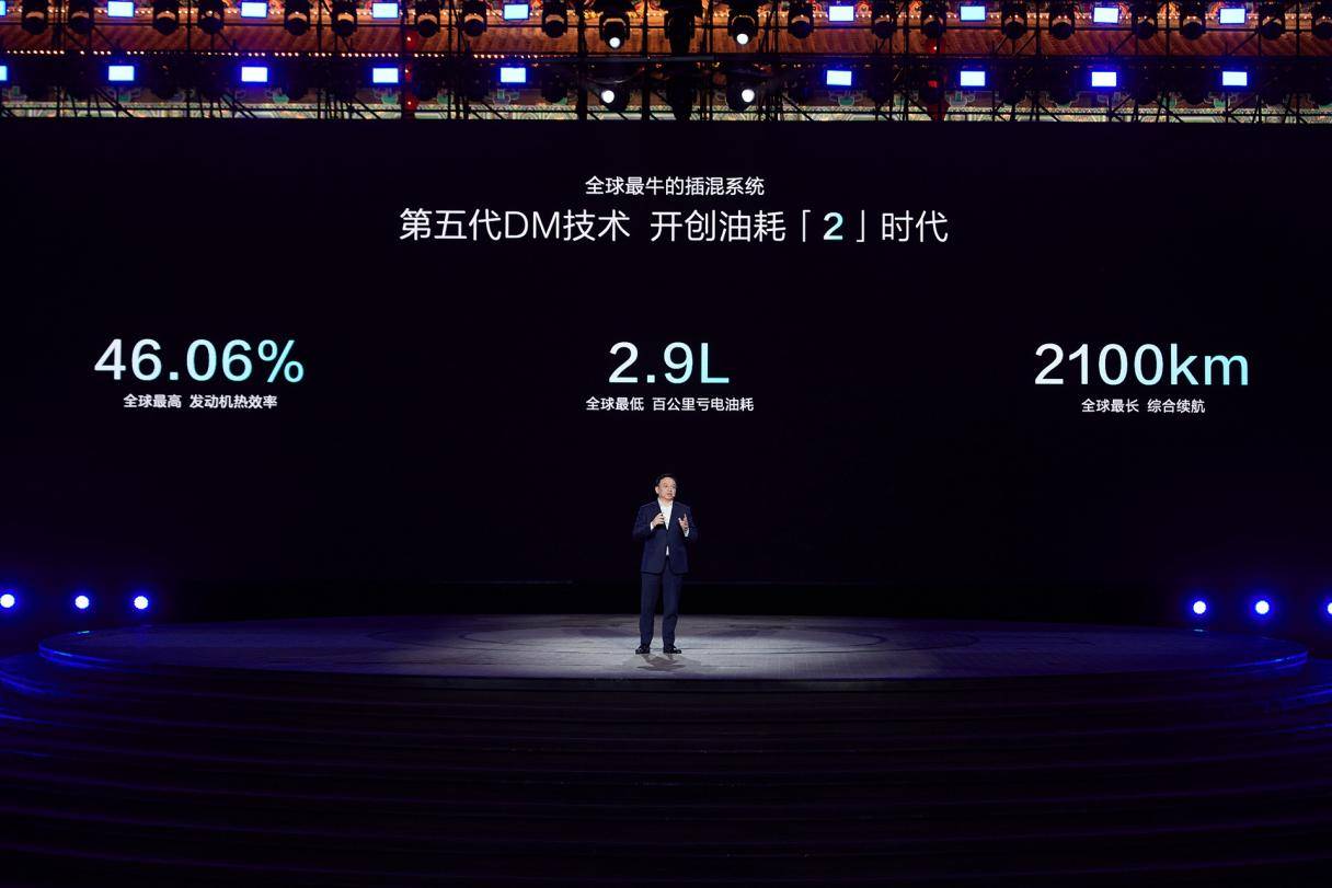 比亞迪的這一場發布會宣布全球混動進入新時代