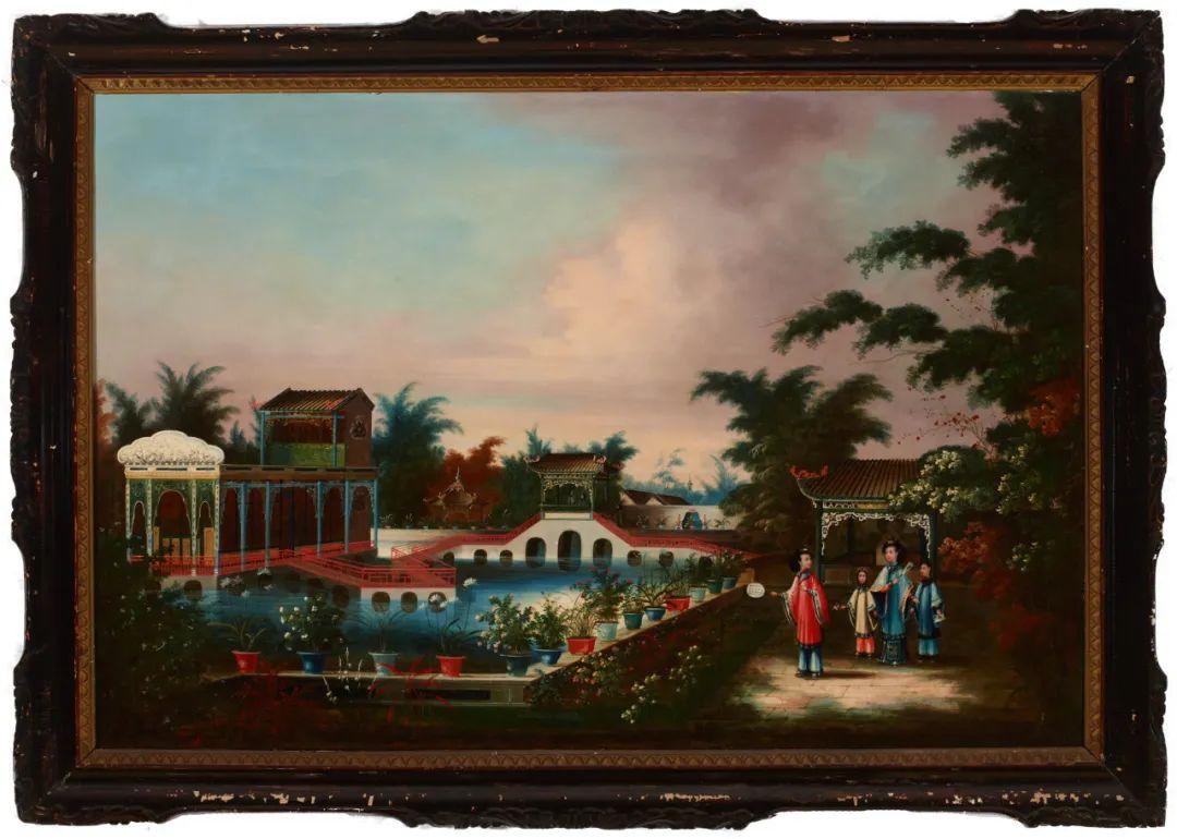 看洋風畫里的清晚期人物、風俗,“藝薈中西”巡展天津