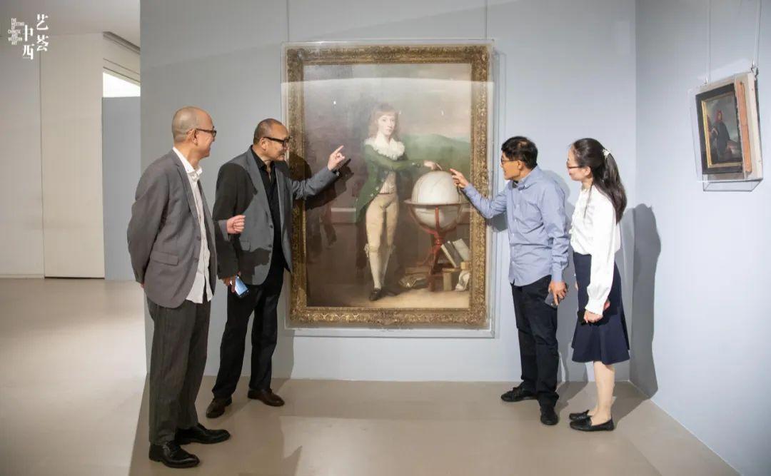 看洋風畫里的清晚期人物、風俗,“藝薈中西”巡展天津