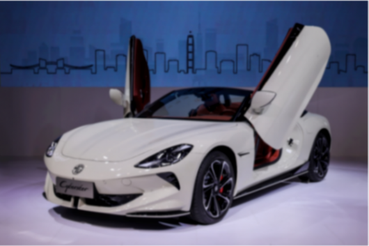 硬實力,敞開說!MG登陸粵港澳車展,零距離現場拆解Cyberster