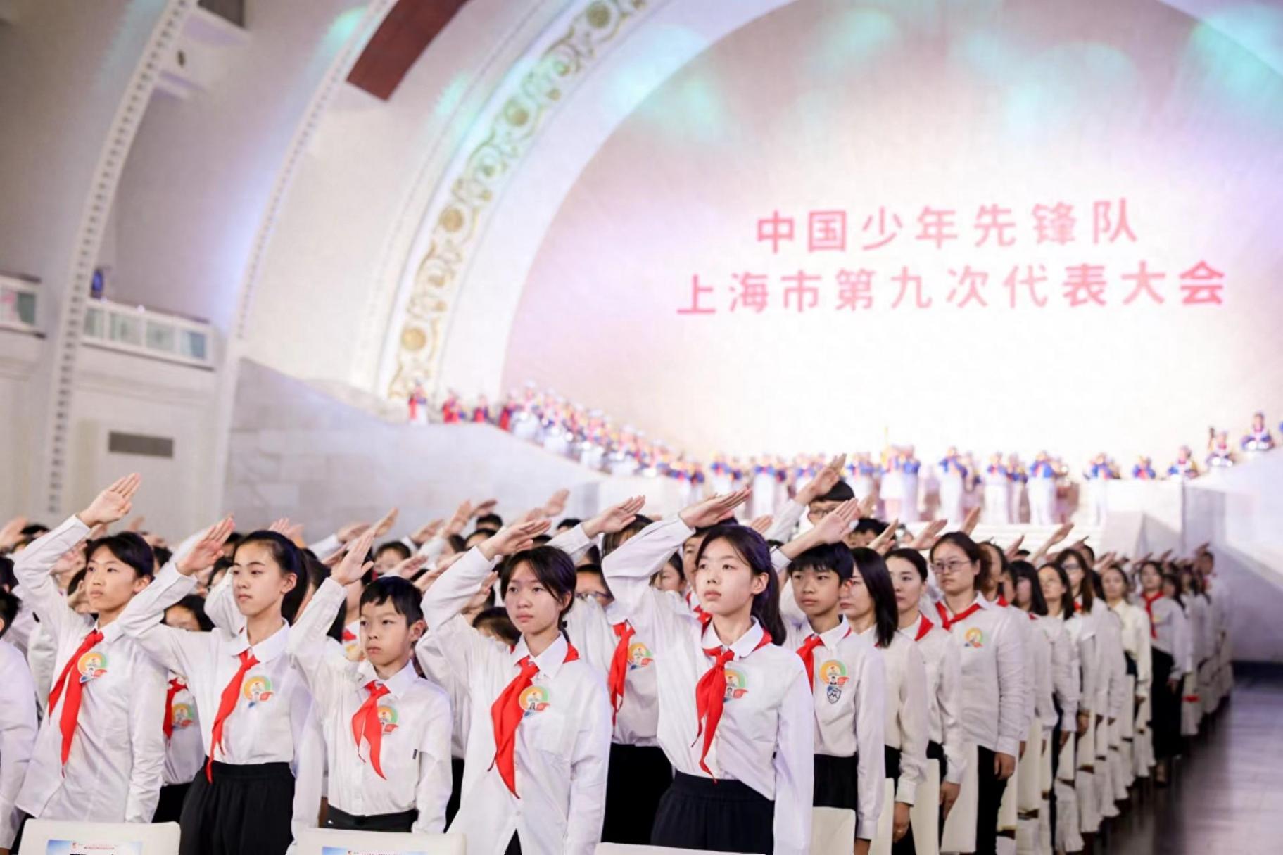 上海市第九次少代會昨舉行,這些少先隊員講述他們的故事