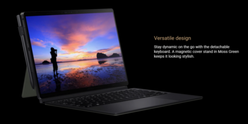 驍龍X處理器、850g重量,華碩推出創(chuàng)ProArt PZ13平板電腦