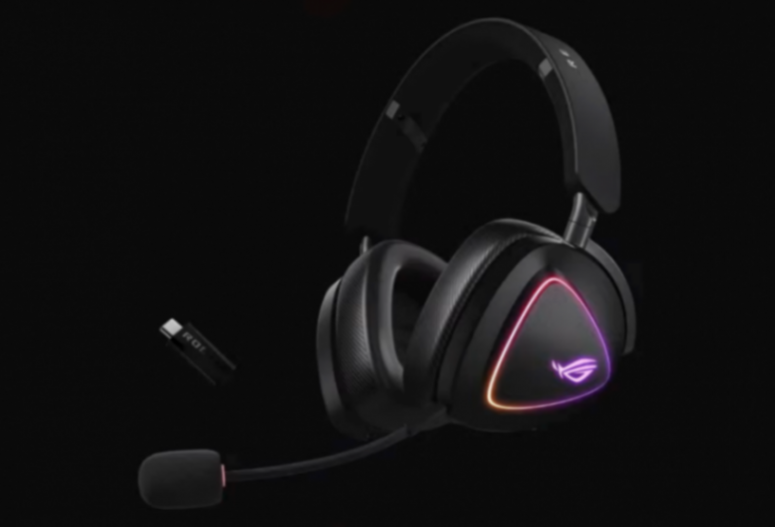 110小時續航、三模無線連接,華碩ROG棱鏡2游戲耳機正式發布