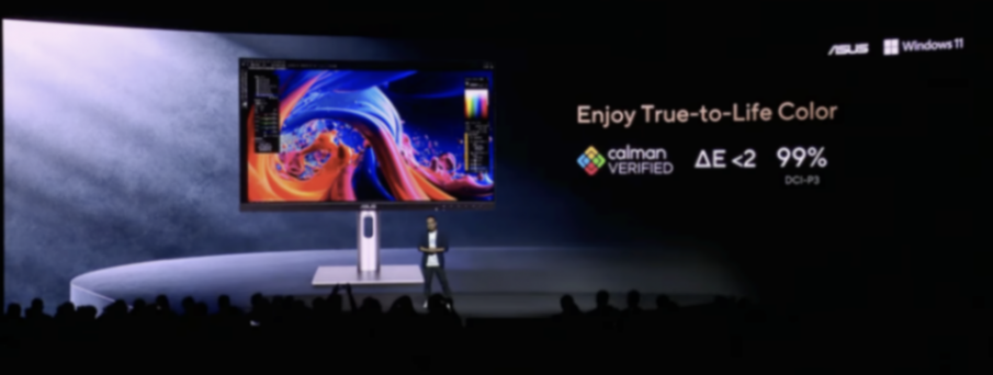 可選5K/6K分辨率,華碩PA27JCV/PA32QCV顯示器亮相