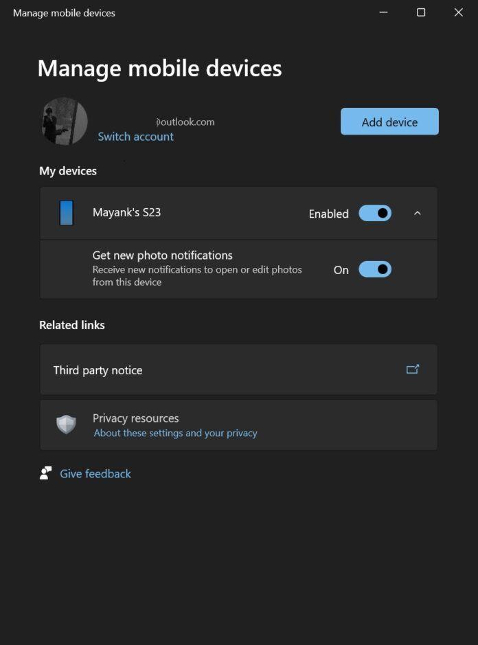 微軟向Win10下放“移動設備”功能:可訪問安卓手機截圖 / 照片
