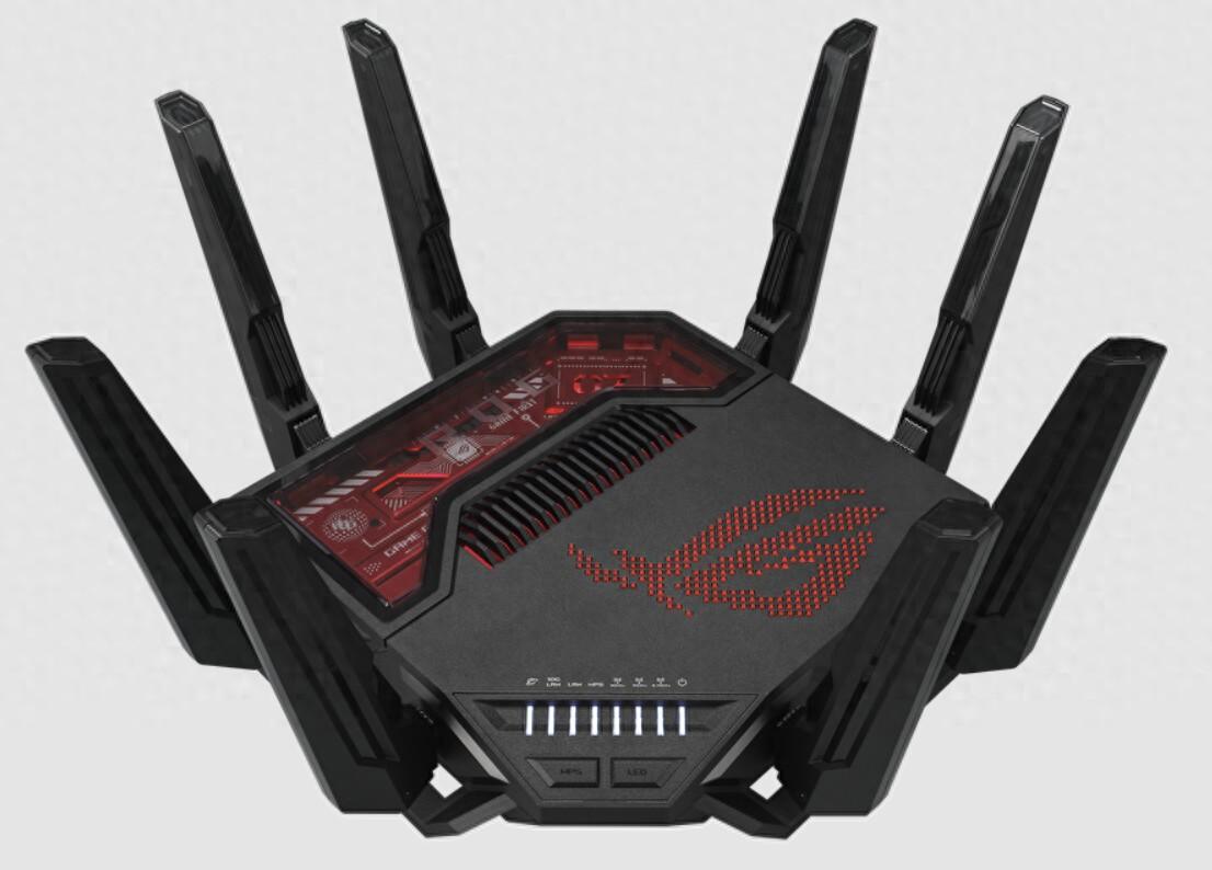Computex 2024:華碩帶來ROG Rapture GT-BE19000三頻WiFi 7游戲路由器