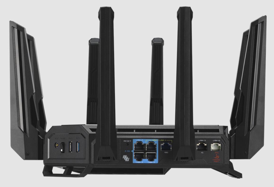 Computex 2024:華碩帶來ROG Rapture GT-BE19000三頻WiFi 7游戲路由器