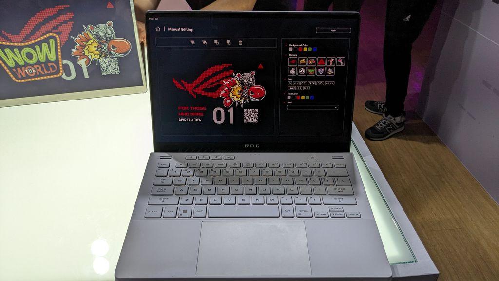 隨心更換、個(gè)性表達(dá),華碩展示Dali筆記本:A面配E Ink彩屏