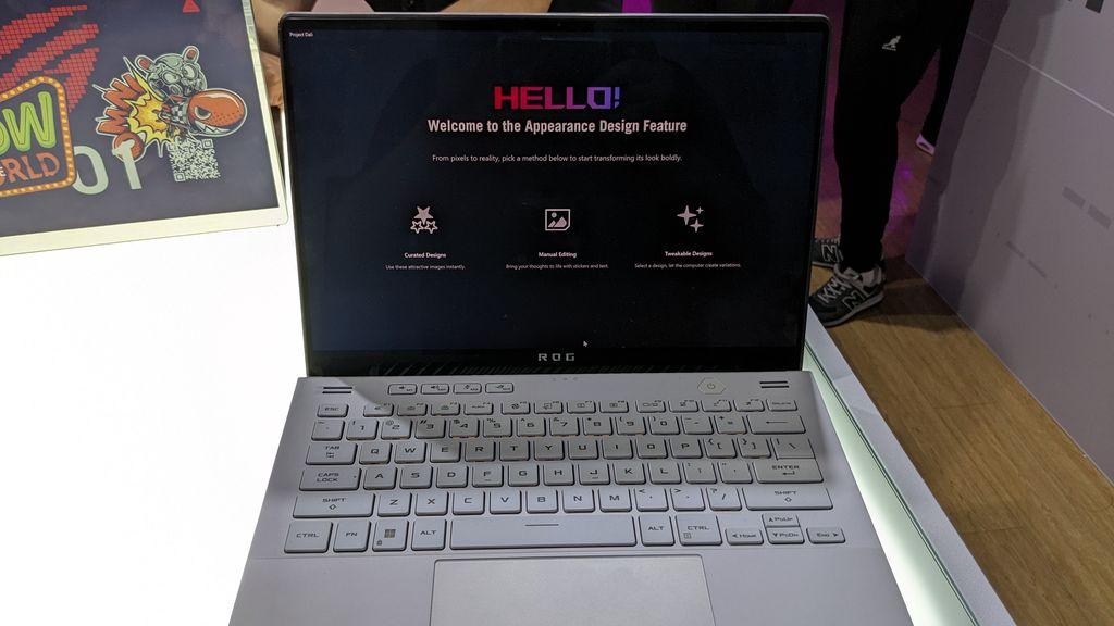 隨心更換、個(gè)性表達(dá),華碩展示Dali筆記本:A面配E Ink彩屏