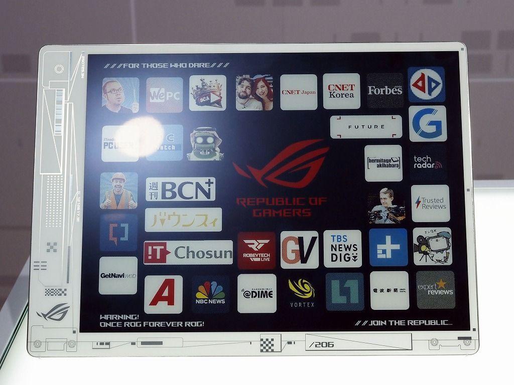 隨心更換、個(gè)性表達(dá),華碩展示Dali筆記本:A面配E Ink彩屏