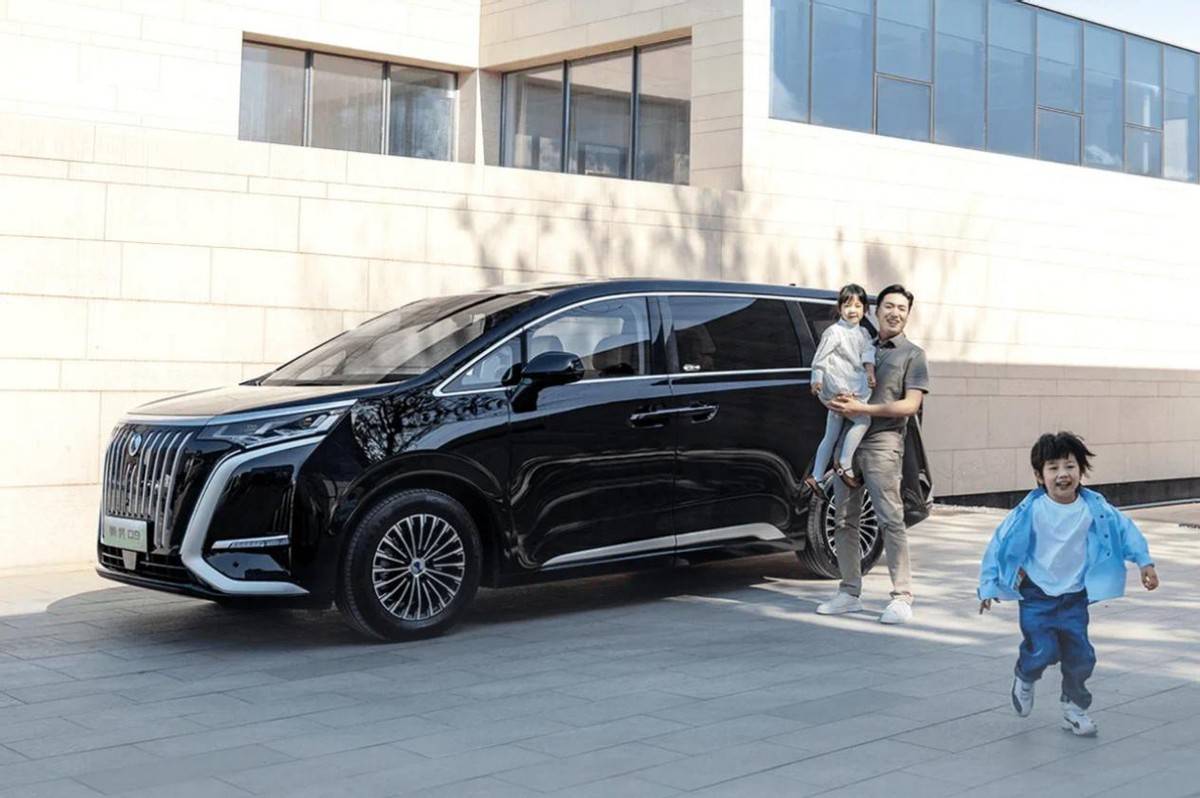 騰勢5月銷量12223臺,D9位居MPV全市場月銷量第一