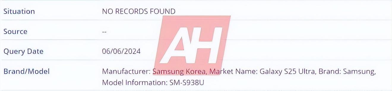 三星 Galaxy S25 Ultra現身IMEI數據庫:新渲染圖曝新相機設計