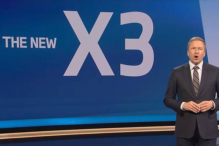 寶馬大改款X3外觀公開(kāi),這大鼻孔造型你如何判讀?