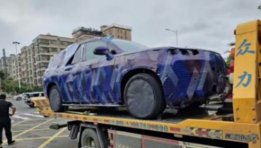 對標理想L9?比亞迪唐L諜照曝光,車長5米尺寸大!