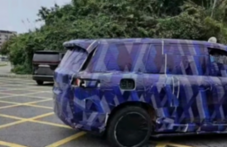 對標理想L9?比亞迪唐L諜照曝光,車長5米尺寸大!