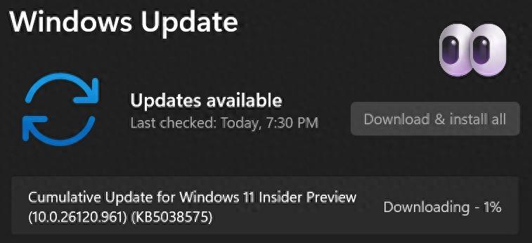 Win11 Dev 26120.961預覽版發布:微軟應用商店升級支付體驗
