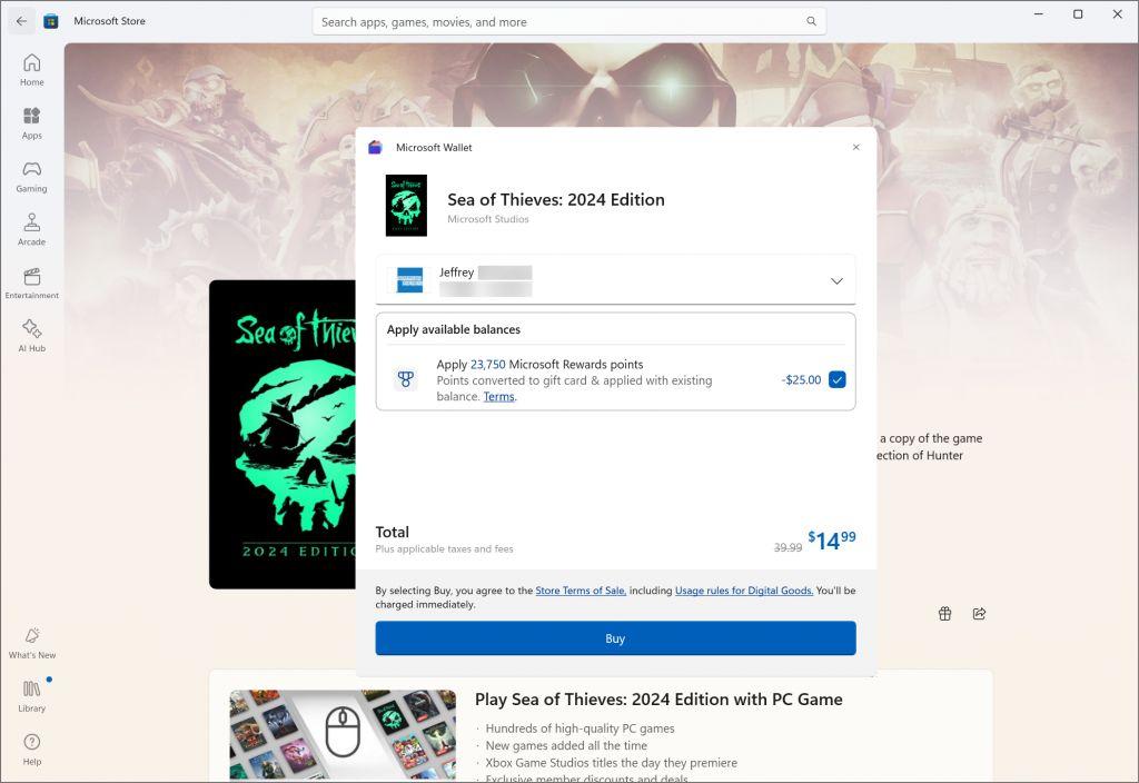 Win11 Dev 26120.961預覽版發布:微軟應用商店升級支付體驗