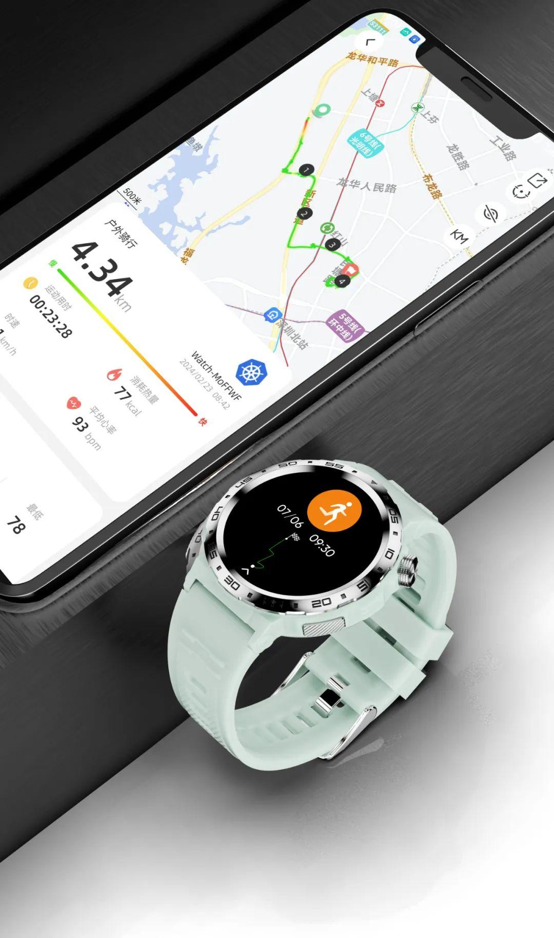 海思W610開源鴻蒙智能穿戴解決方案發布,領為手表商用落地