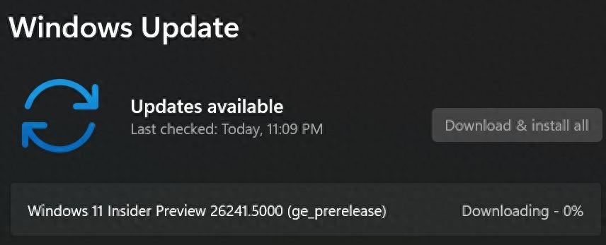 微軟發布Win11 Canary 26241預覽版:改進文件管理器、優化通知