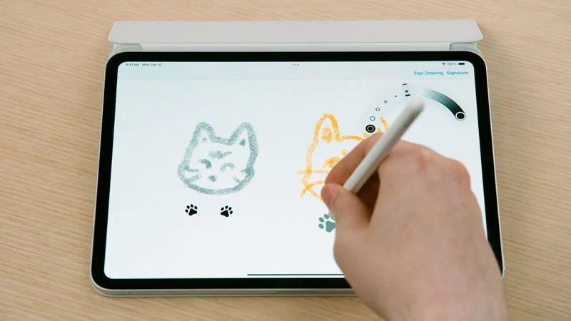 蘋果iPadOS 18 App可為Apple Pencil定制繪圖工具