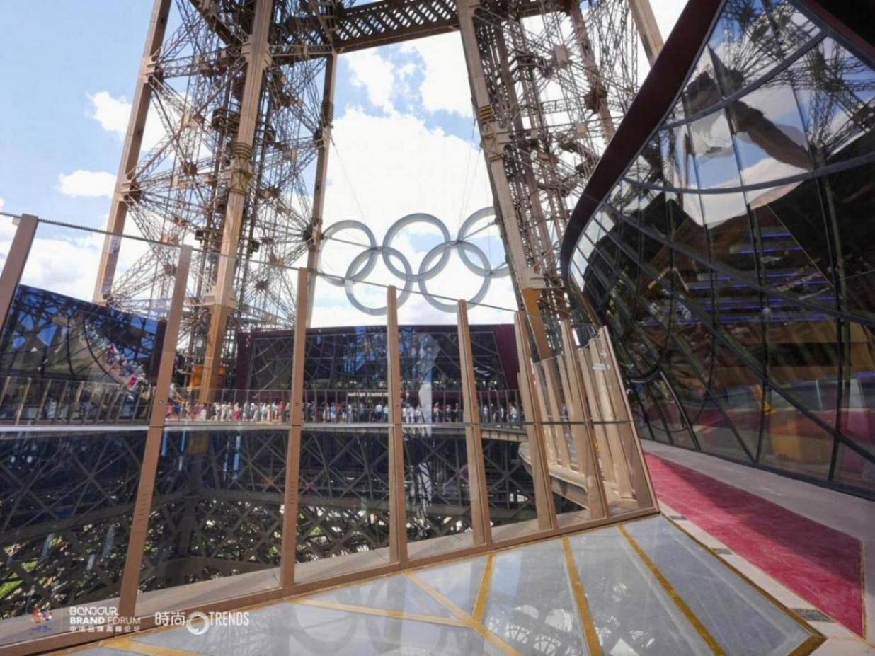 獻給埃菲爾鐵塔的禮物,中法品牌合作成果展成功開展