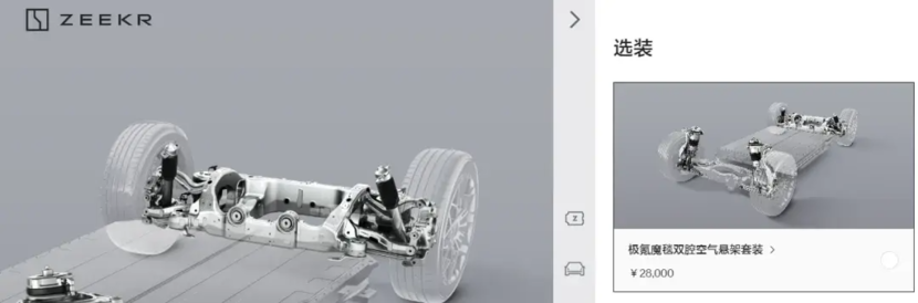 選裝價接近一輛車的售價,不實用的配置大可不必買