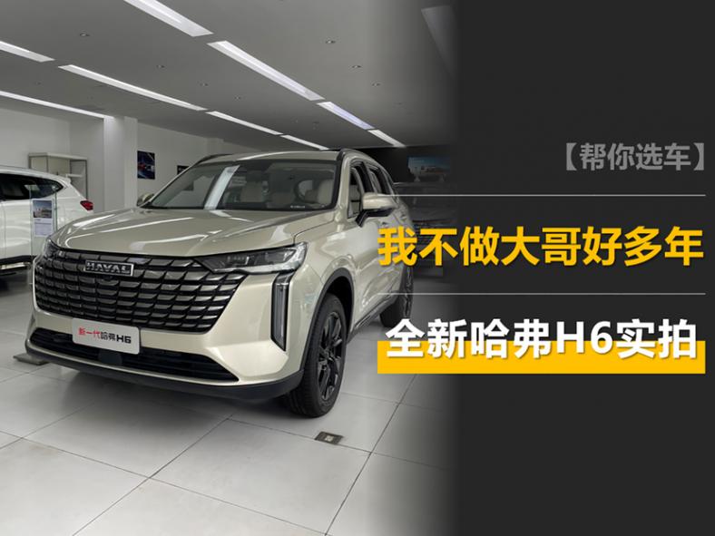 我不做大哥好多年,重回榜一有點難,全新哈弗H6實拍