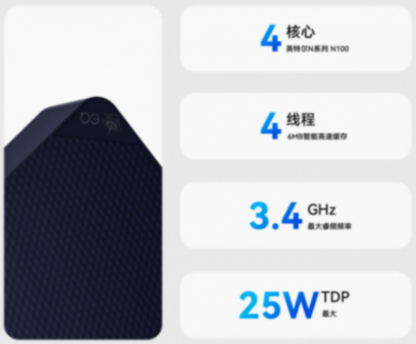 零刻EQ13迷你電腦開售:英特爾N100/N200,準系統795元起